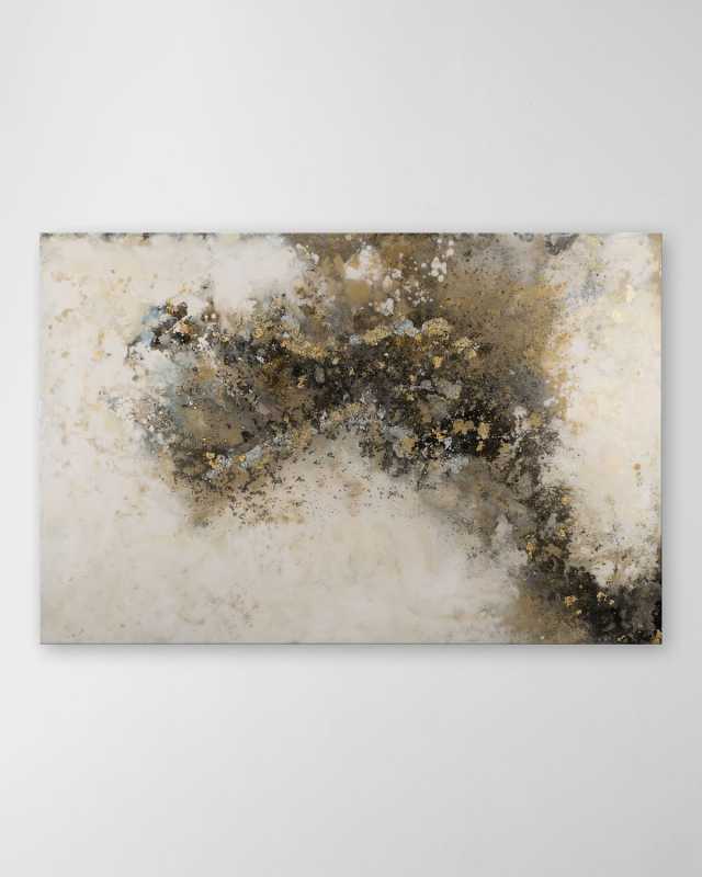 "Eclipse in Gold" Hand-Embellished Giclee by H. Scott